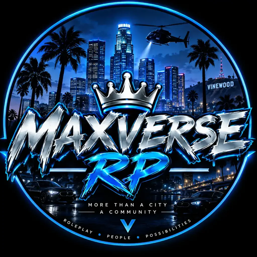 Maxverse Rp FiveM server banner