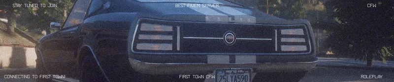 First Town CFW S1 FiveM server banner