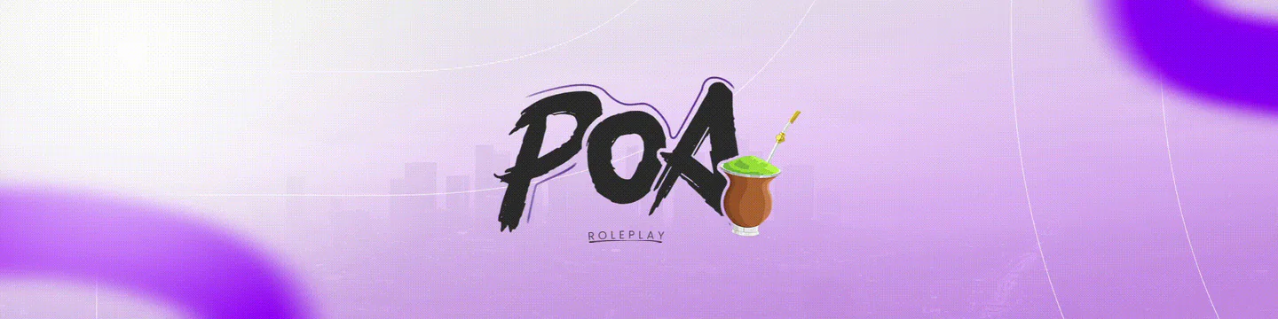 POA RP | EM BREVE VAMOS VOLTAR PORRA FiveM server banner