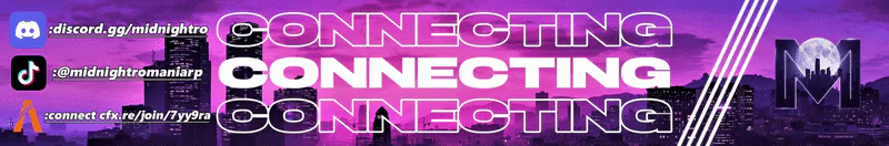 Midnight Romania Roleplay FiveM server banner