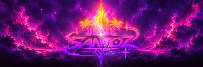 Santoz RP | Serious RP | Jobs | Crime | Custom City | English FiveM server banner