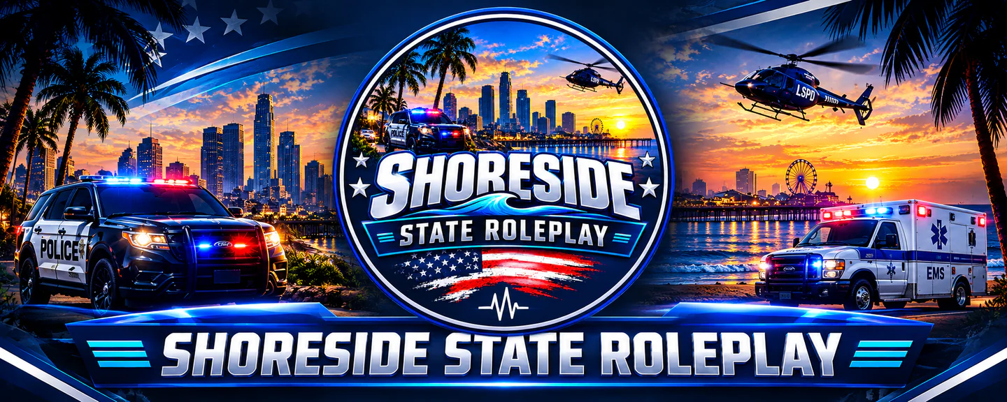 Shoreside State Roleplay FiveM server banner