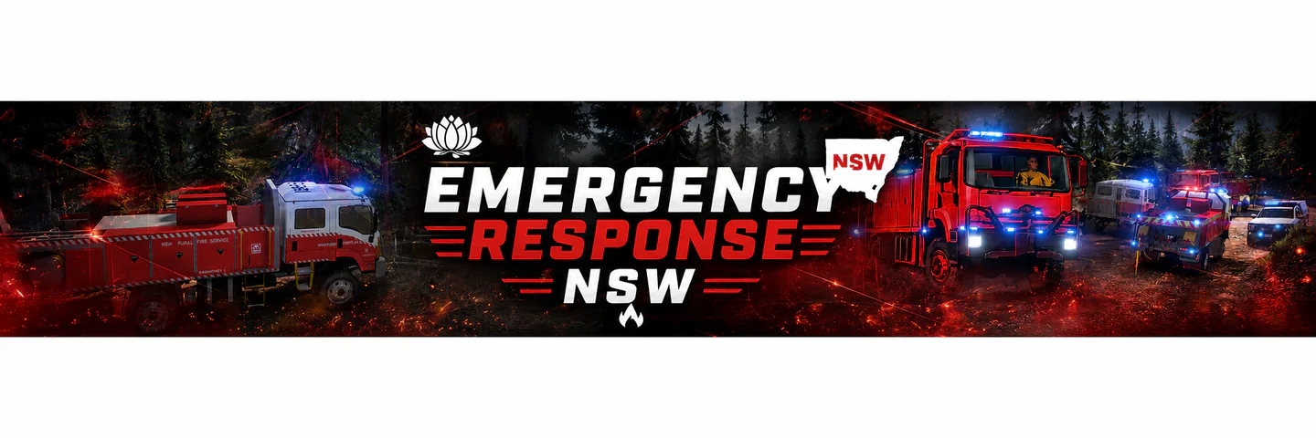 Emergency Response NSW l NSWRFS l FRNSW l NSWPF l ASNSW l discord.gg/2aFqHaCxeJ FiveM server banner