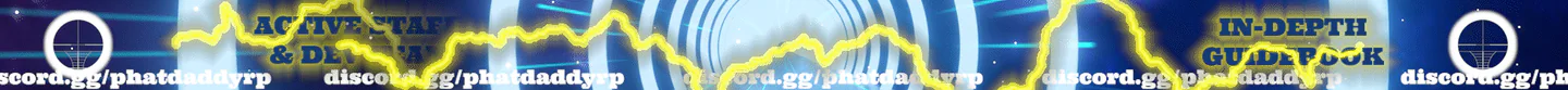 💲💎PhatDaddyRP💎💲 | 🔓WL-ON🔓 | Semi-Serious | 18+🦹 | 700+ Custom 🚘's | 125+ Custom MLO's | Custom Jobs | Custom Gangs | Hiring LEO | FiveM server banner