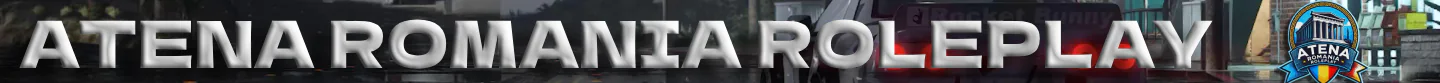 Atena Romania Hard Roleplay FiveM server banner