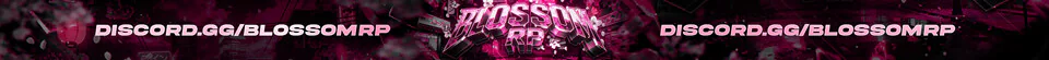 Blossom RP FiveM server banner