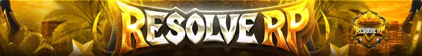 Resolve RP JUST LAUNCHED NEW! FiveM server banner