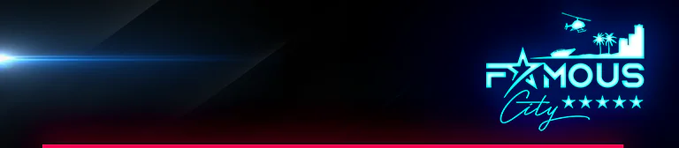[HUN] FAMOUS City RolePlay Szerver FiveM server banner