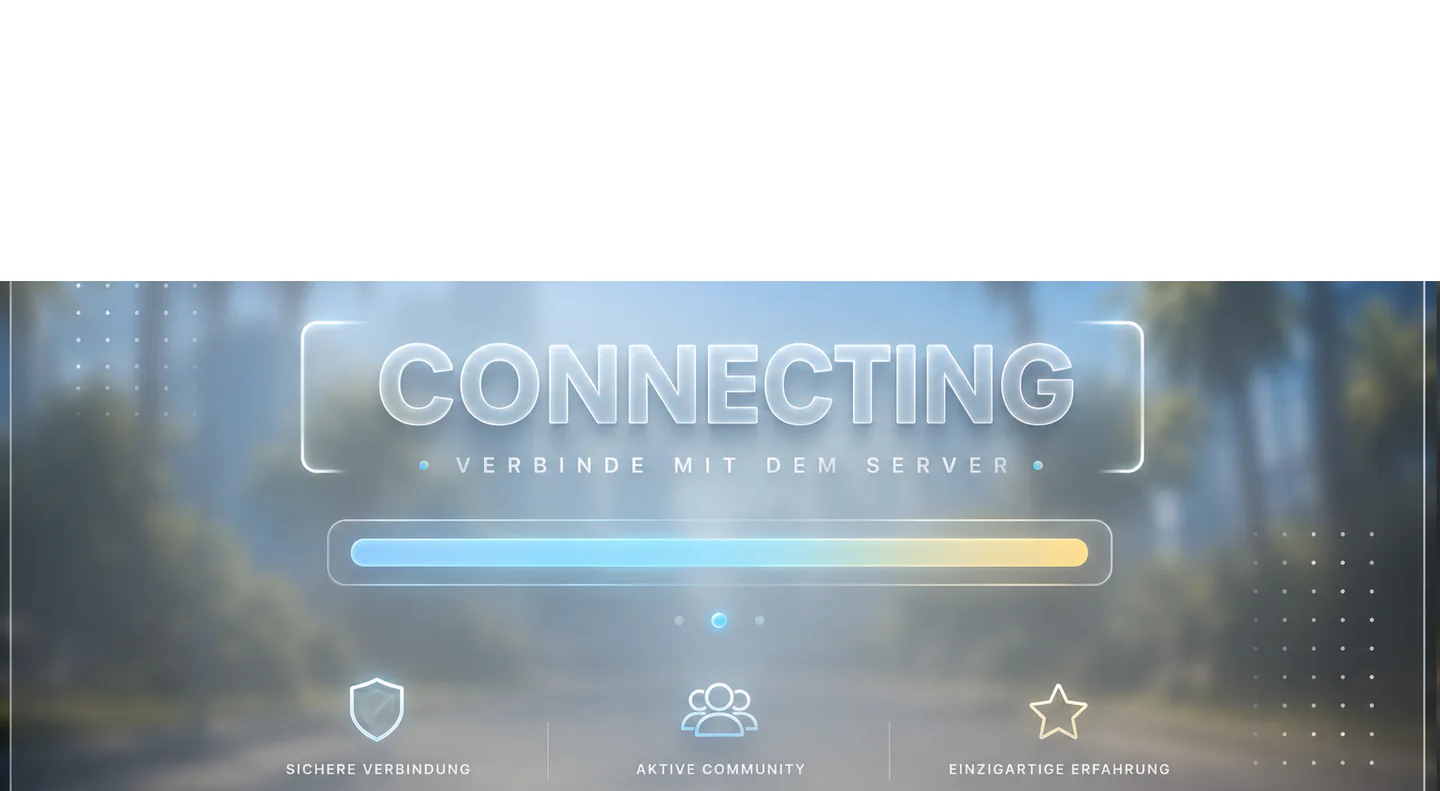 🔥 Immersives Hardcore RP • 💰 Realistische Economy • 🚔 Tiefgehendes Crime & Legal System • 🎙️ Hochwertige Ingame Voice • ⚡ Optimierte Performance • 🛡️ Starkes Anti-Cheat • 🌆 Einzigartige CODE V Experience FiveM server banner