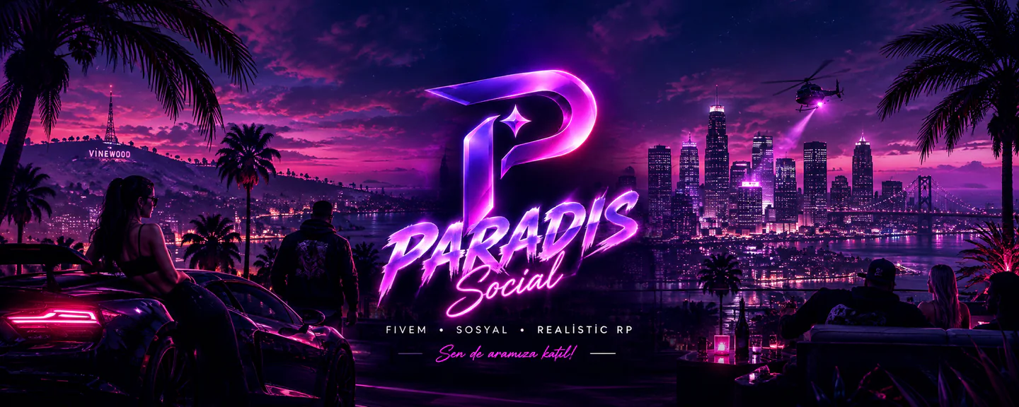 Paradis Social | Season 1 | Whitelist Aktif FiveM server banner