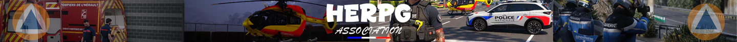 Hérault RP・FivePD FiveM server banner