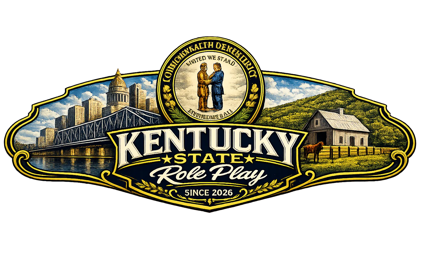 Kentuck State Role Play (KYSRP) |🚨Police/Fire/EMS🚨|🚘Custom🚘|🟢Active Staff🟢| Semi-Economy FiveM server banner