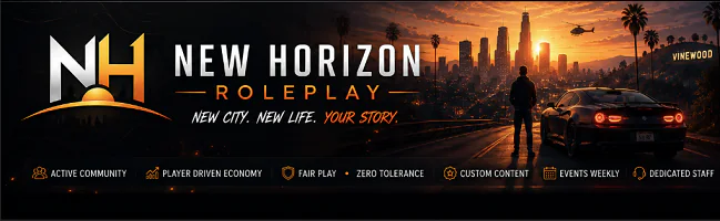 🇿🇦 New Horizon RP | BETA SERVER! FiveM server banner