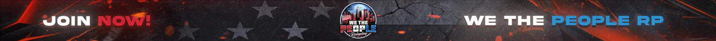 We The People RP FiveM server banner