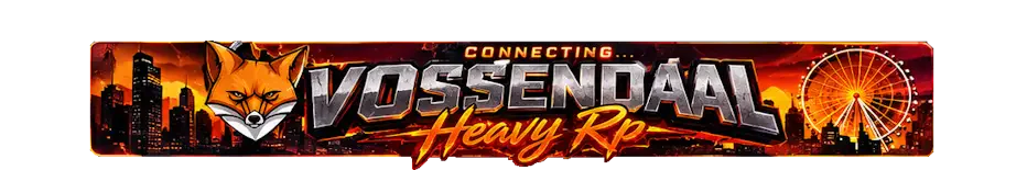 ^*Vossendaal ^r^*Heavy RP ^r| ^*Politie & Ambulance ^r| ^*Unieke Jobs ^r| ^*NL/VL ^r^*[Whitelist] FiveM server banner