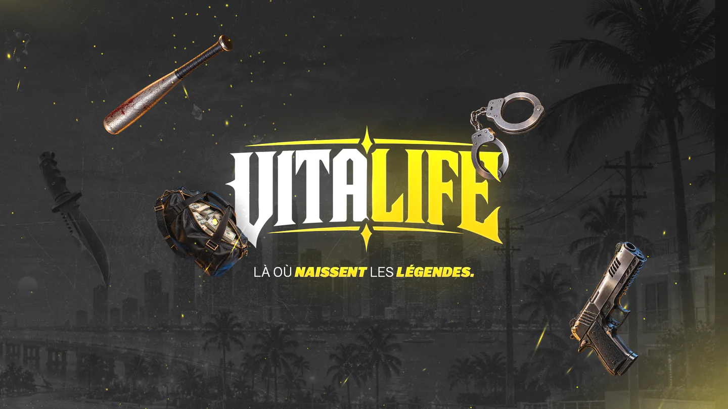 Vitalife FiveM server banner