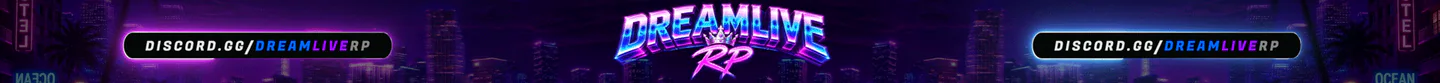 🌴 DreamLive RP V2 , Deine Träume werden wahr – lebe deinen Traum! 🚀 FiveM server banner