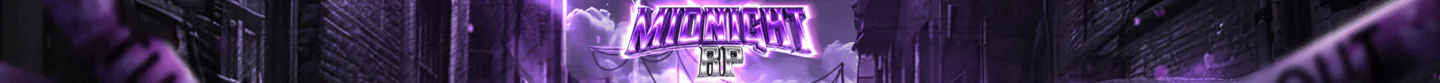 ✨ Midnight Roleplay ✨ | 🔥 Serious RP 🔥 | 🚓 Active PD & EMS 🚓 | 🏤 Player Owned Businesses 🏤 | 🧭 Active Staff Team 🧭 | 🌿 Active Drugs & Gangs 🌿 | ❗ Strictly 18+ ❗ FiveM server banner