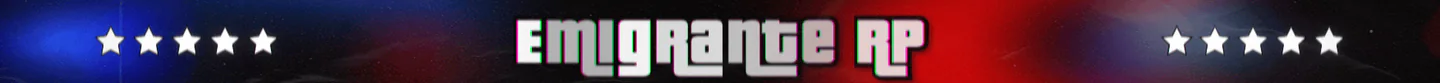 [PT] EMIGRANTE RP 2.0 | 🤝 Roleplay | 💸 1M Inicial | 🔫 Organizações Disponíveis | 🚗 +300 Carros | 👕 Roupa Exclusiva | 💼 Empregos Legais | 💬 Junta-te: https://discord.gg/EmigranteRP FiveM server banner