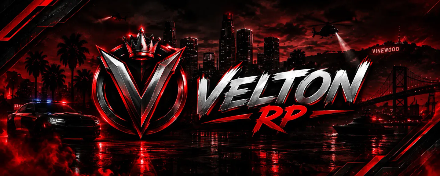 🔥 Velton RP | Québec | Économie réaliste | RP sérieux FiveM server banner