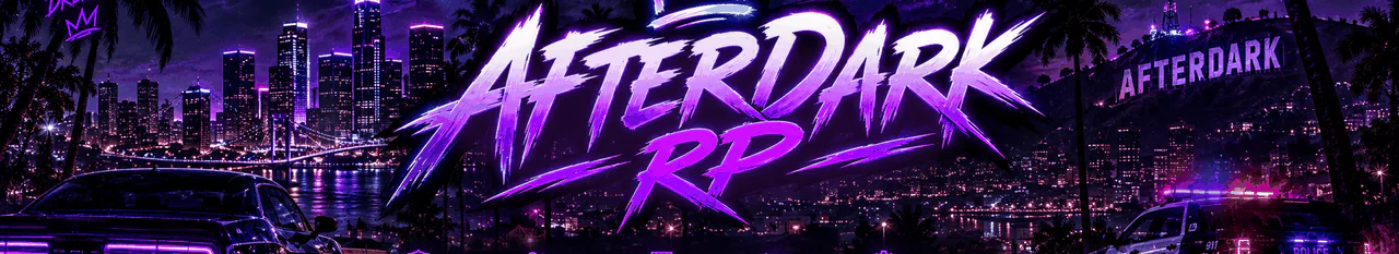 AfterDark RP FiveM server banner