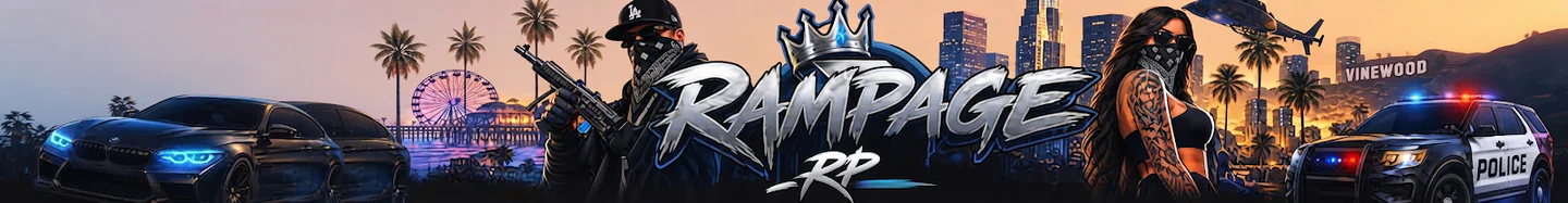 RampageLife Roleplay FiveM server banner