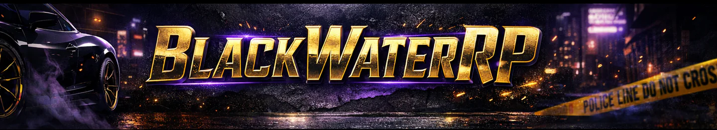 Blackwater RP BETA FiveM server banner