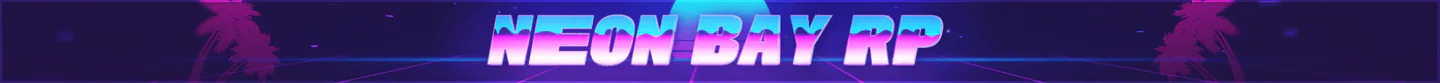 Neon Bay RP FiveM server banner