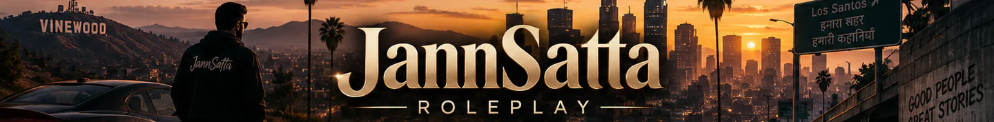 JannSatta Roleplay FiveM server banner