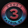 GRAND OPENING‼️🔵 Code 3 Patrol RP 🔴 │ 18+☑️ │ QBCore☑️ │ LEO/FIRE/EMS/SADOT/CIV │ Applications Open FiveM server icon