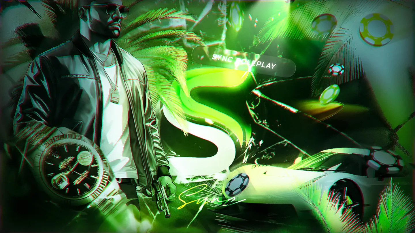 Sync RP FiveM server banner