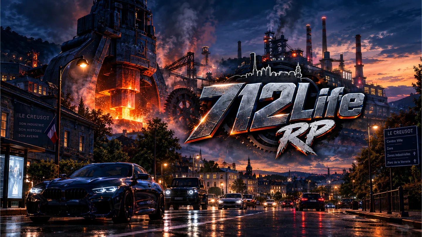 712 RP FiveM server banner