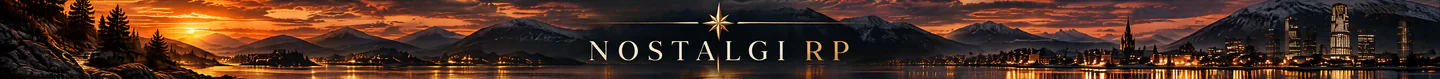 Nostalgi RP Dev | Svensk seriös roleplay FiveM server banner