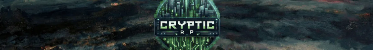 CRYPTIC RP | Community Driven | Active Staff | Custom Scripts | No Pay To Win | Custom Cars FiveM server banner