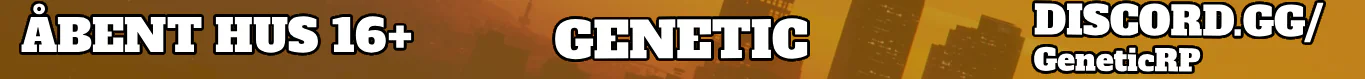 GeneticRP FiveM server banner