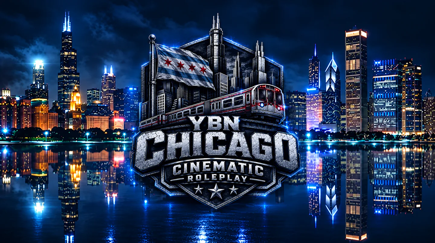 YBN Chicago : Cinematic Roleplay FiveM server banner