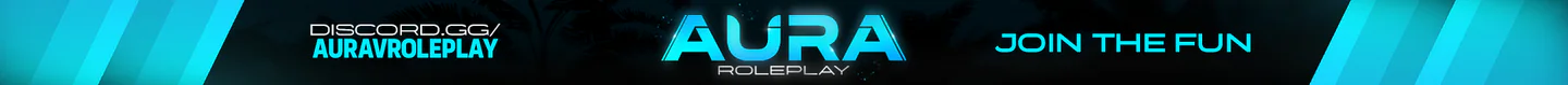 AURA RolePlay FiveM server banner
