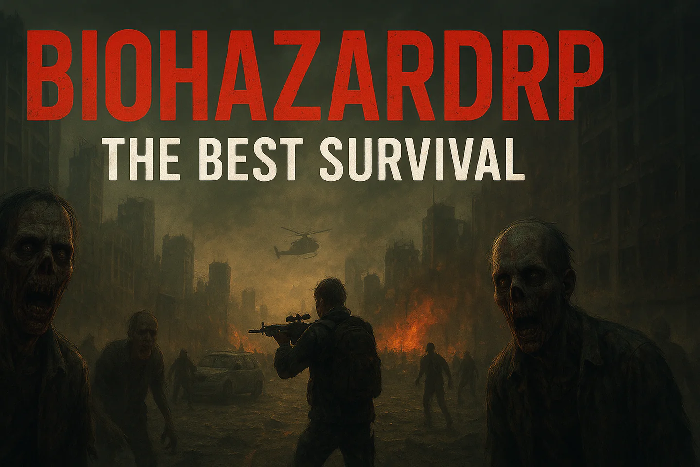 DEADZONE RP | 🔥 APOCALIPSIS ZOMBIE | ESP/LATAM | ¿Sobrevives? FiveM server banner