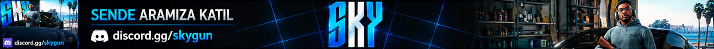 SKYGUN | 1.0 | EN YENİLİKÇİ GUN SUNUCUSU | YÜKSEK FPS FiveM server banner