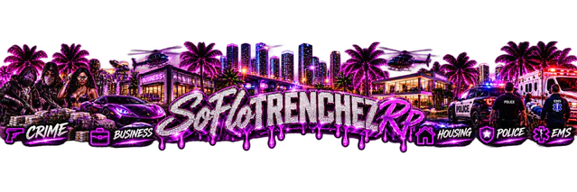 SoFlo Trenchez FiveM server banner