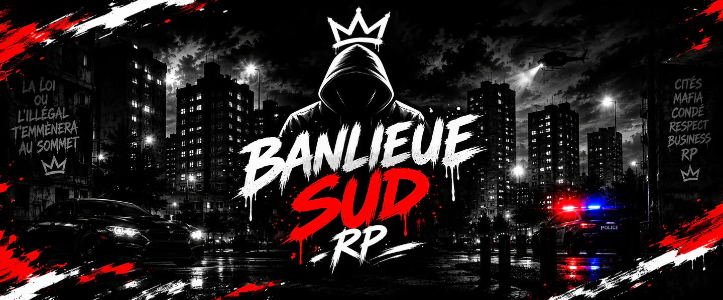 Banlieue Sud Rp FiveM server banner