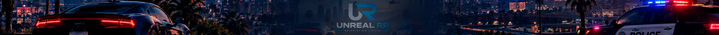 UNREAL ROLEPLAY FiveM server banner