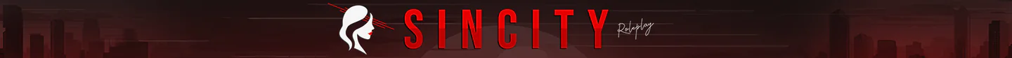 [FR/BE/CH/QC] 🔥SinCity RP V2 🔥 | RP STRICT 💬 | LEGAL FRIENDLY ✅ | Contenu INEDIT 🥰 -> discord.gg/sincityroleplay FiveM server banner