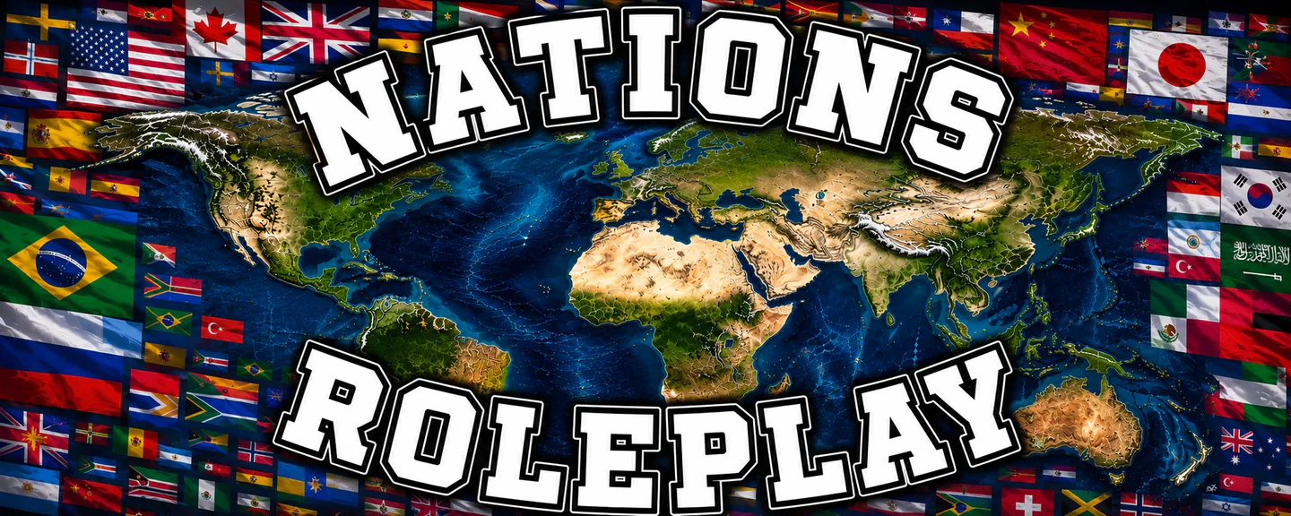 Nations RP built with Qbox Project by The Community! FiveM server banner