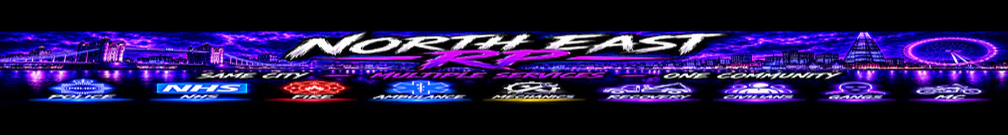 NORTH EAST ROLEPLAY FiveM server banner