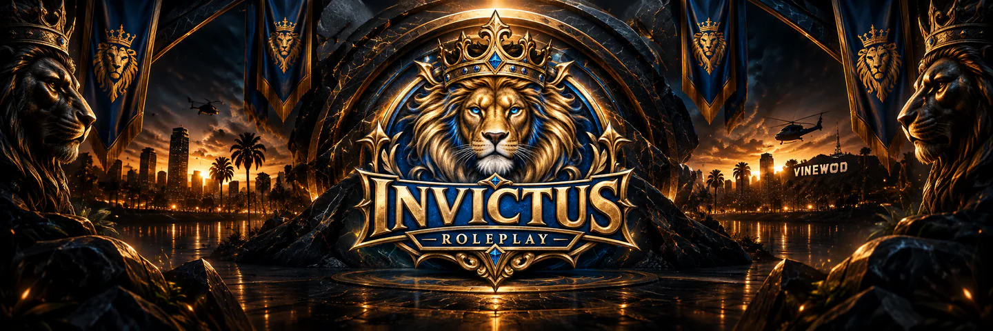 Invictus FiveM server banner