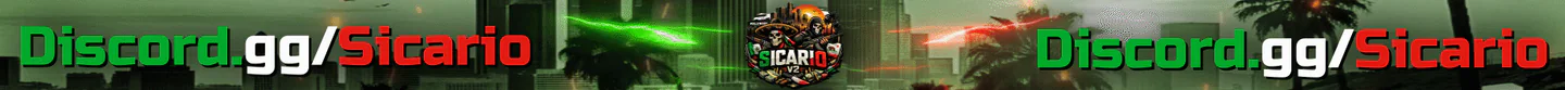 Sicario Rp V2 FiveM server banner