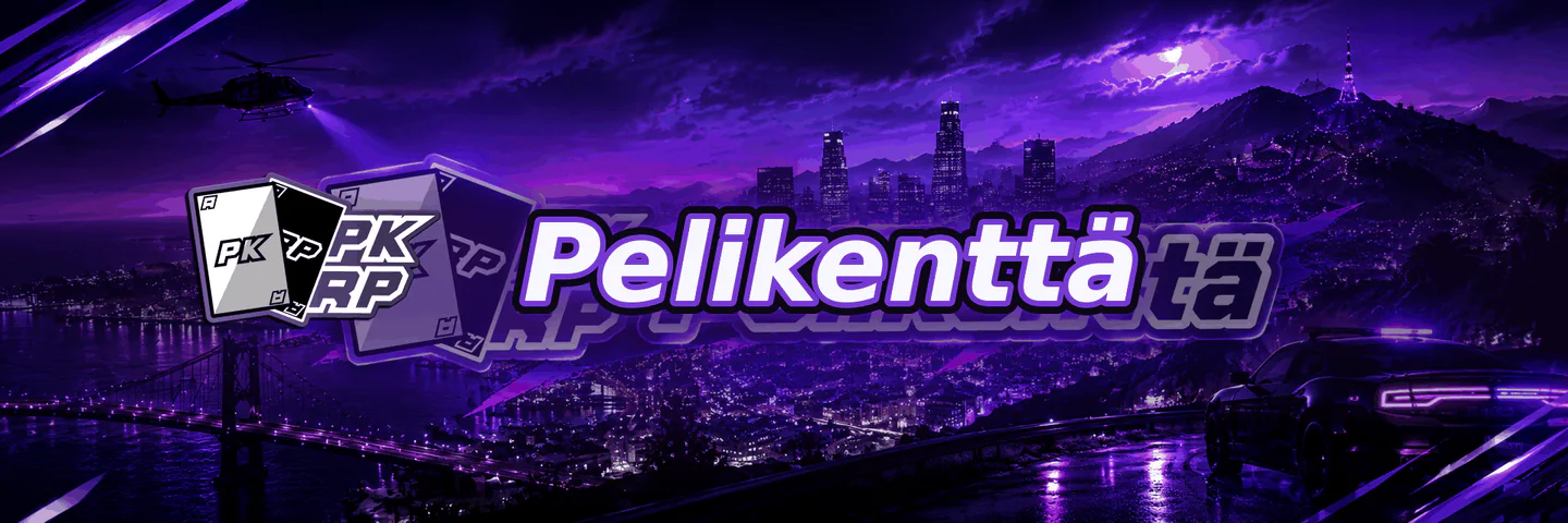 Pelikenttä FiveM server banner