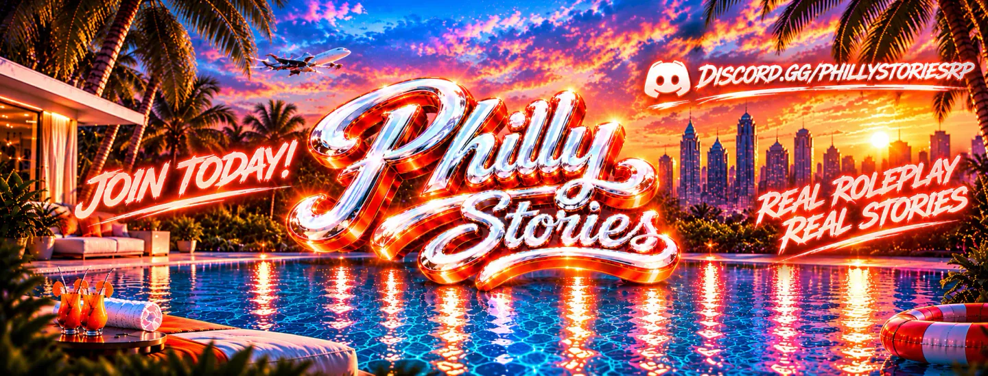 Philly Stories|#1 Semi Serious Philly Server! FiveM server banner