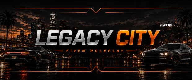 Legacy City: Reincarnated FiveM server banner